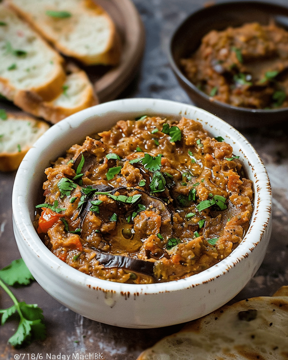 Zaalouk (Moroccan Eggplant Dip)