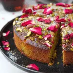Ottolenghi Pistachio and Rosewater Semolina Cake