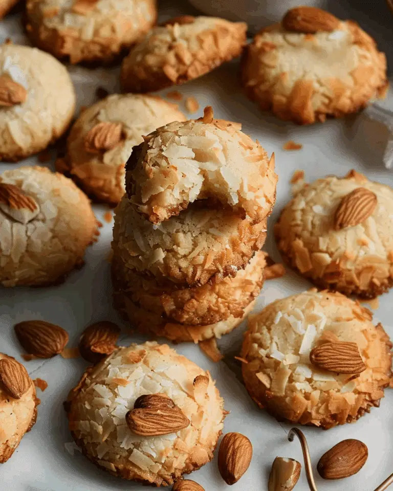 Coconut Almond Cookies
