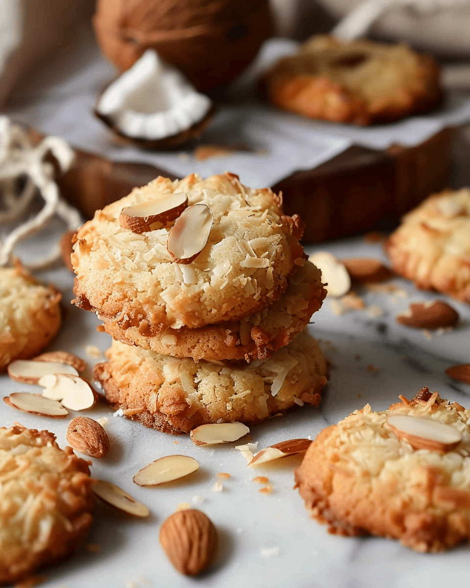 Coconut Almond Cookies