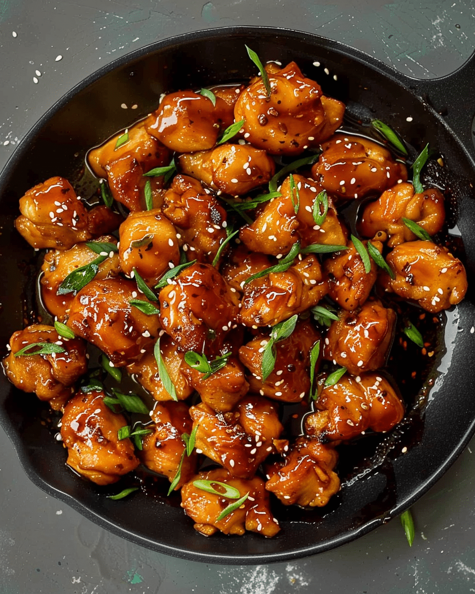 Honey Garlic Chicken Bites
