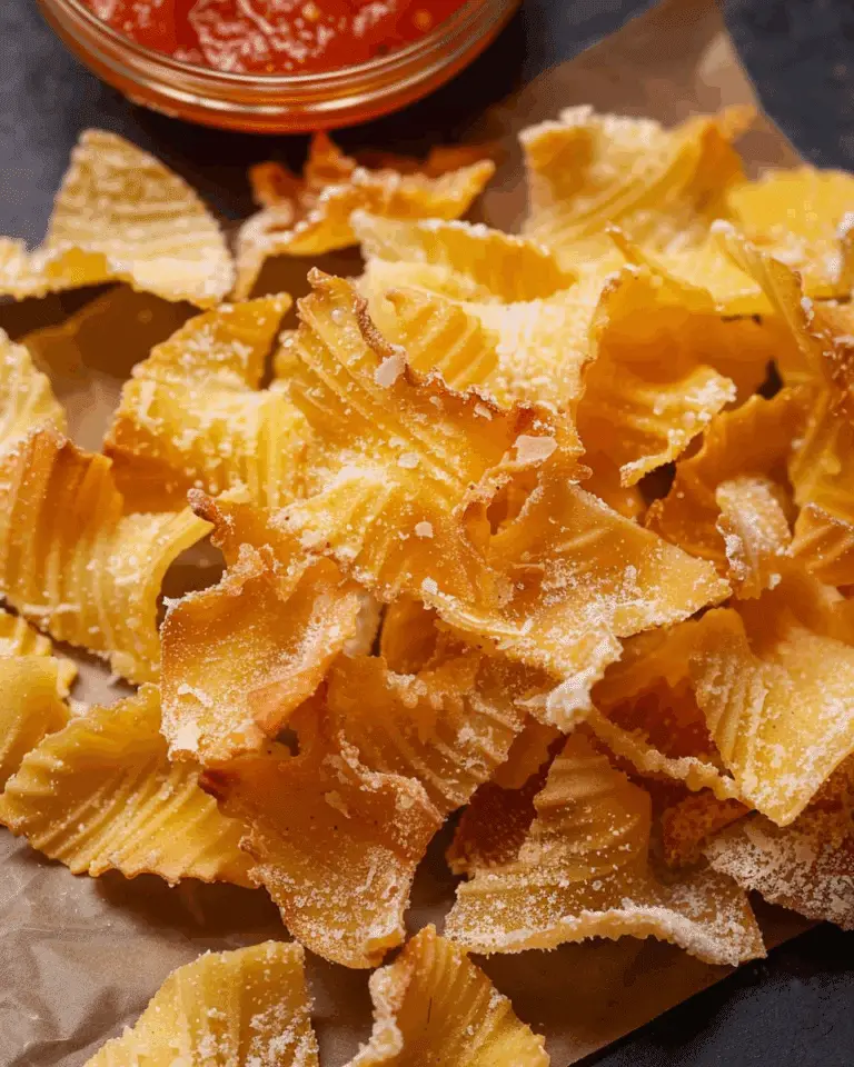 Air Fryer Pasta Chips