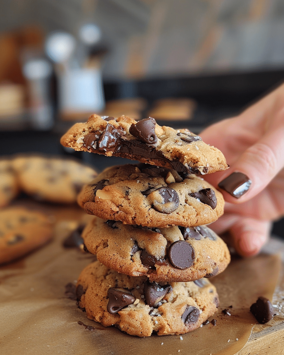 Almond Flour Chocolate Chip Cookies