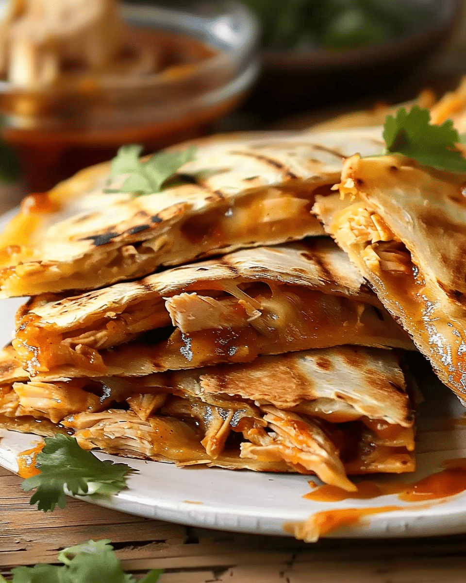 BBQ Chicken Quesadillas