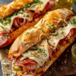 Baked Italian Sub Sandwiches