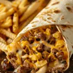 Beefy Cheesy Fries Wrap