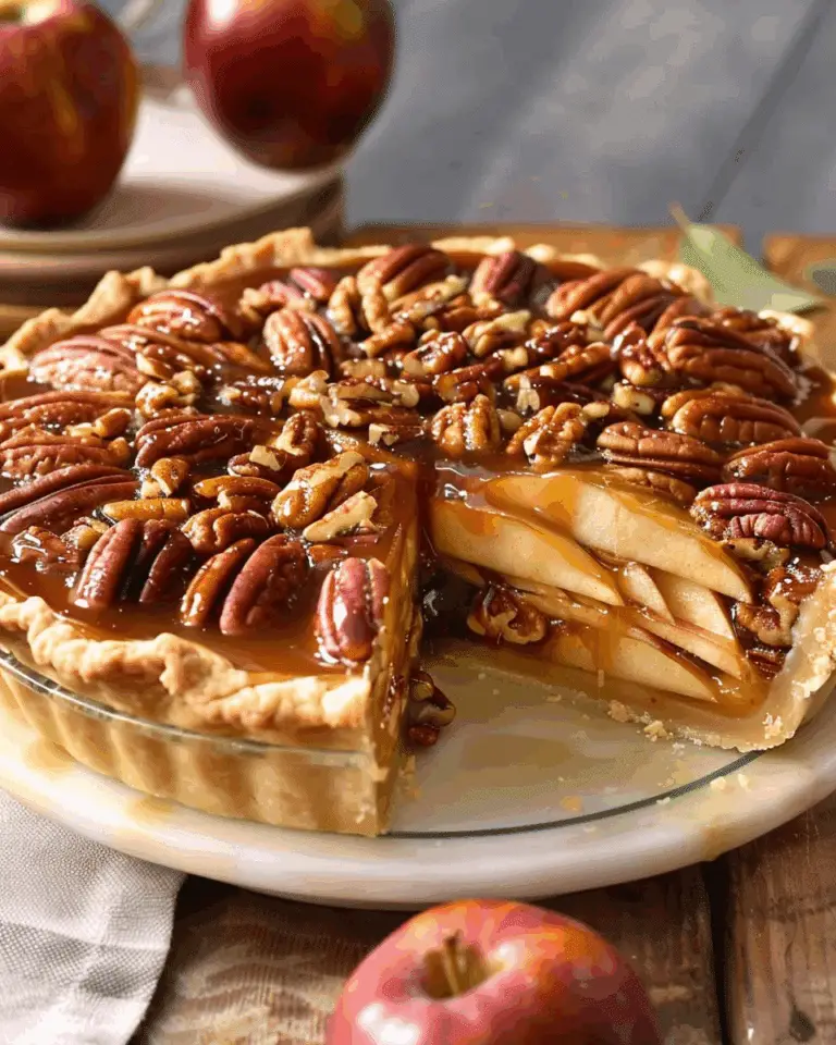 Caramel Pecan Apple Pie