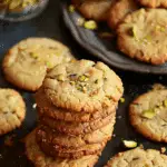 Cardamom Cookies with Lemon and Pistachios