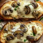 Four Cheese Mushroom Toasts
