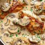 Chicken Breast in Creamy Mushroom Sauce