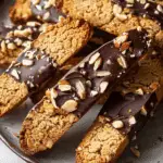 Chocolate-Dipped Almond Biscotti