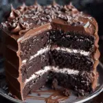 Chocolate Cake with Cream Filling