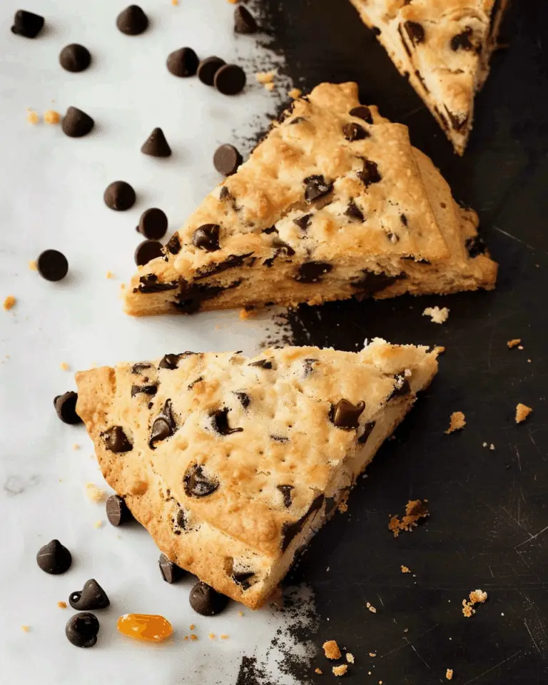 Vegan Chocolate Chip Scones