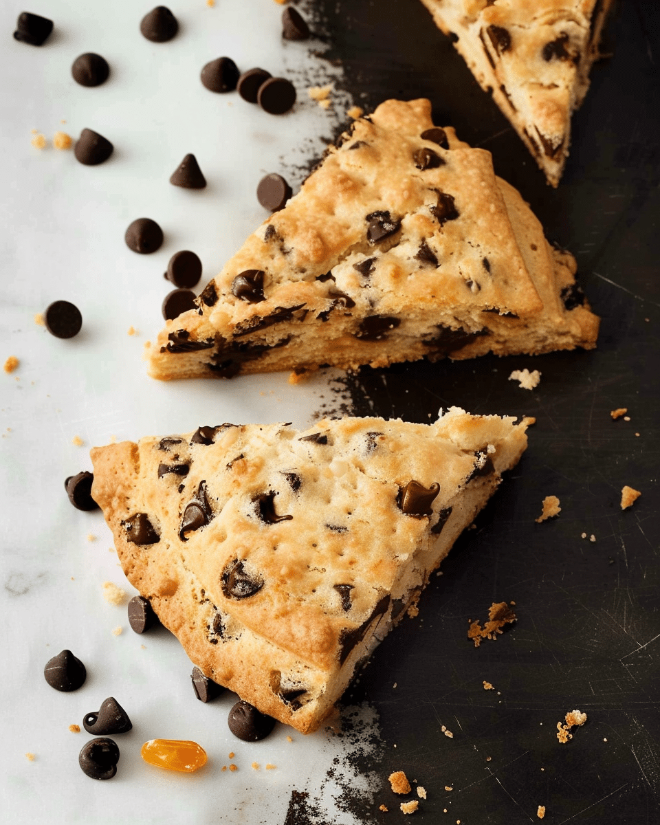 Vegan Chocolate Chip Scones