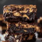 Chocolate Peanut Butter Brownies