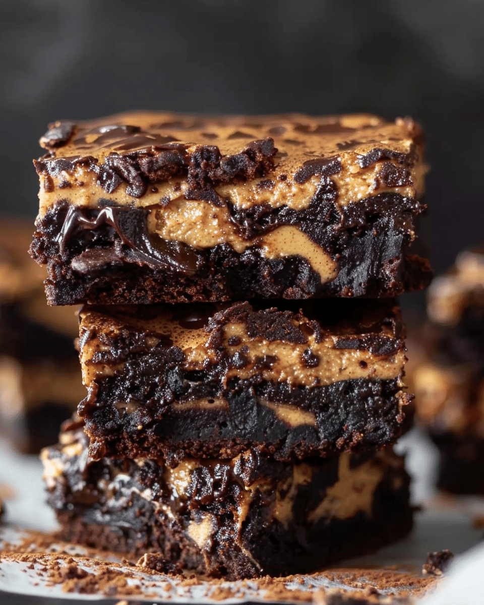 Chocolate Peanut Butter Brownies
