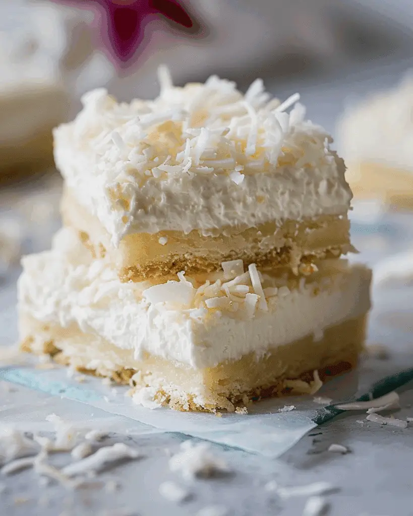 Coconut Cream Bars