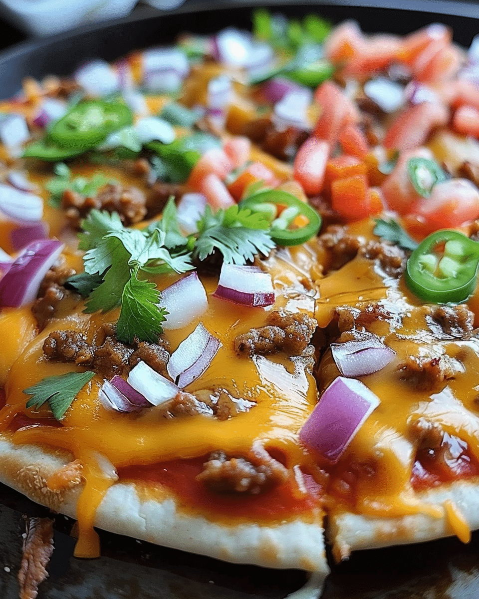 Copycat Taco Bell Mexican Pizza