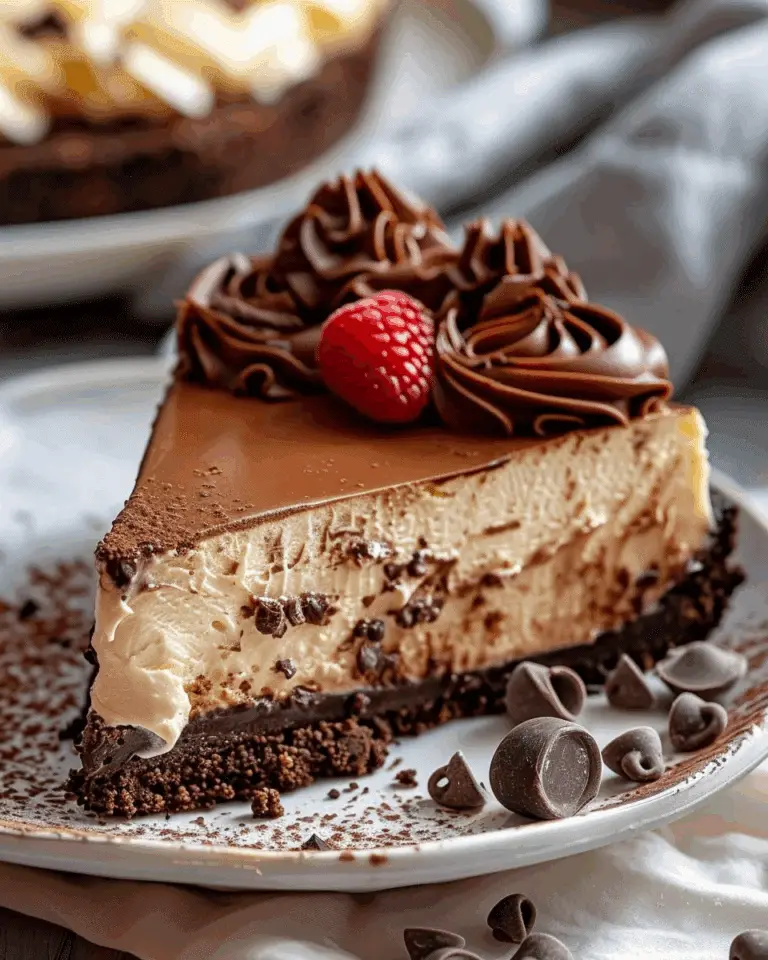 Creamy Chocolate Cheesecake