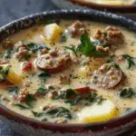 Creamy Italian Sausage & Potato Soup