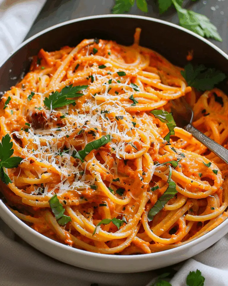 Creamy Roasted Red Pepper Pasta