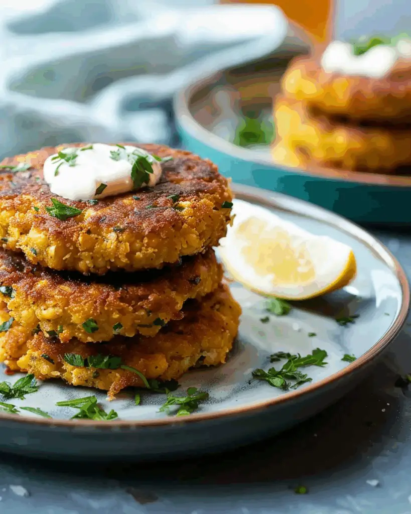 Crispy Chickpea Patties