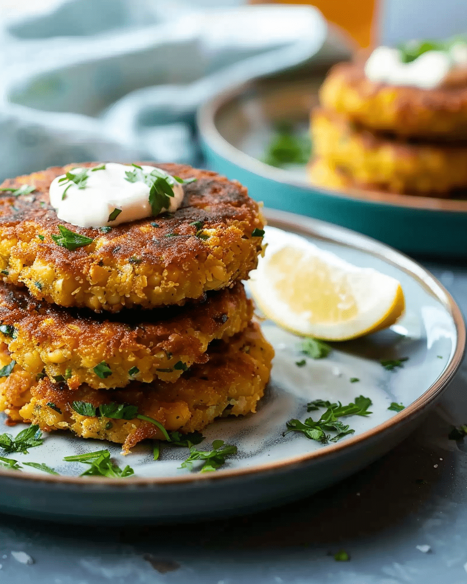 Crispy Chickpea Patties
