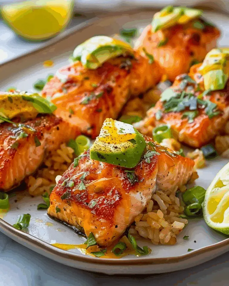 Crispy Rice Salmon