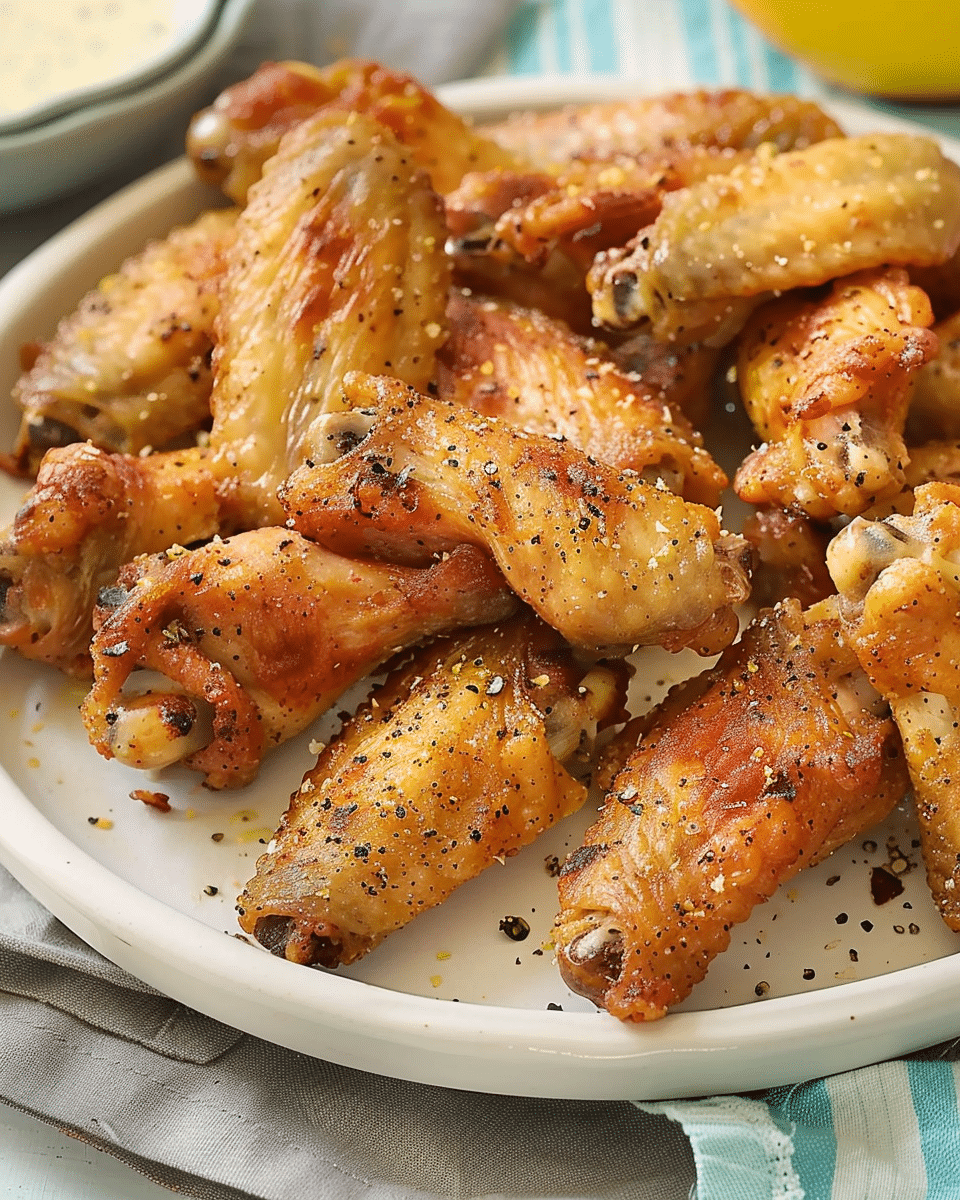 Easy Lemon-Pepper Chicken Wings