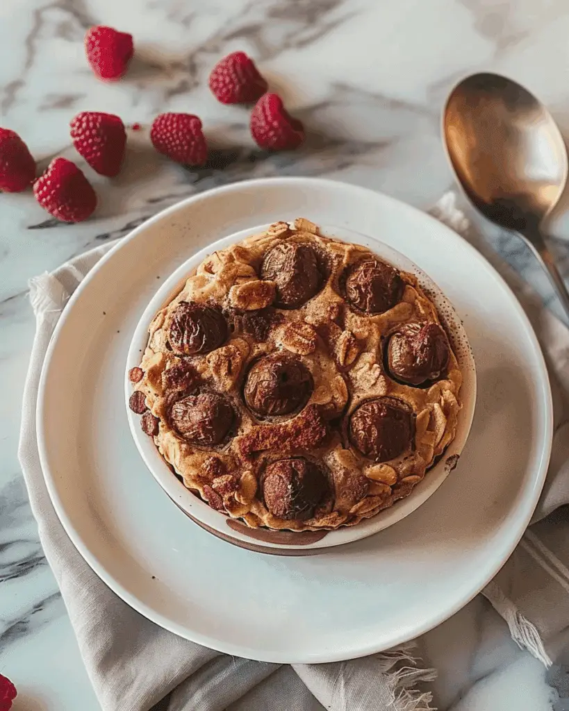 Tiktok Blender Baked Oats