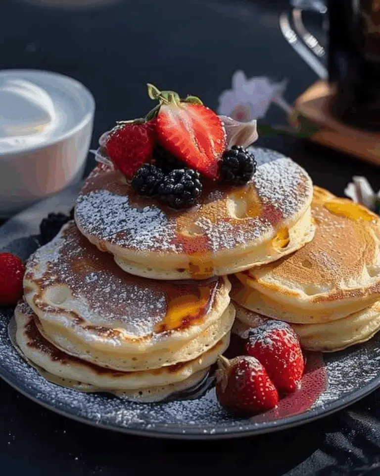 Fluffy Japanese Pancakes