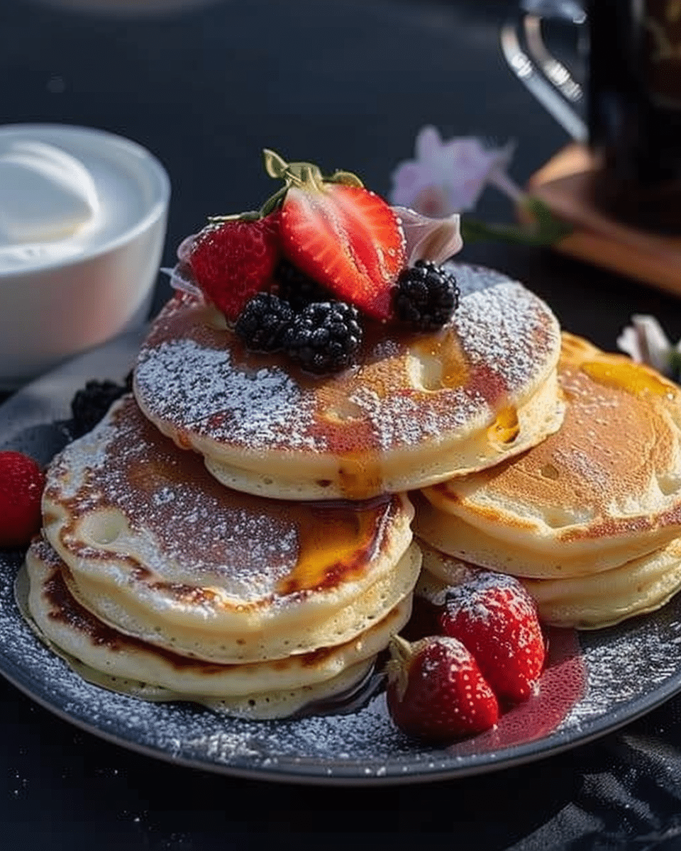 Fluffy Japanese Pancakes