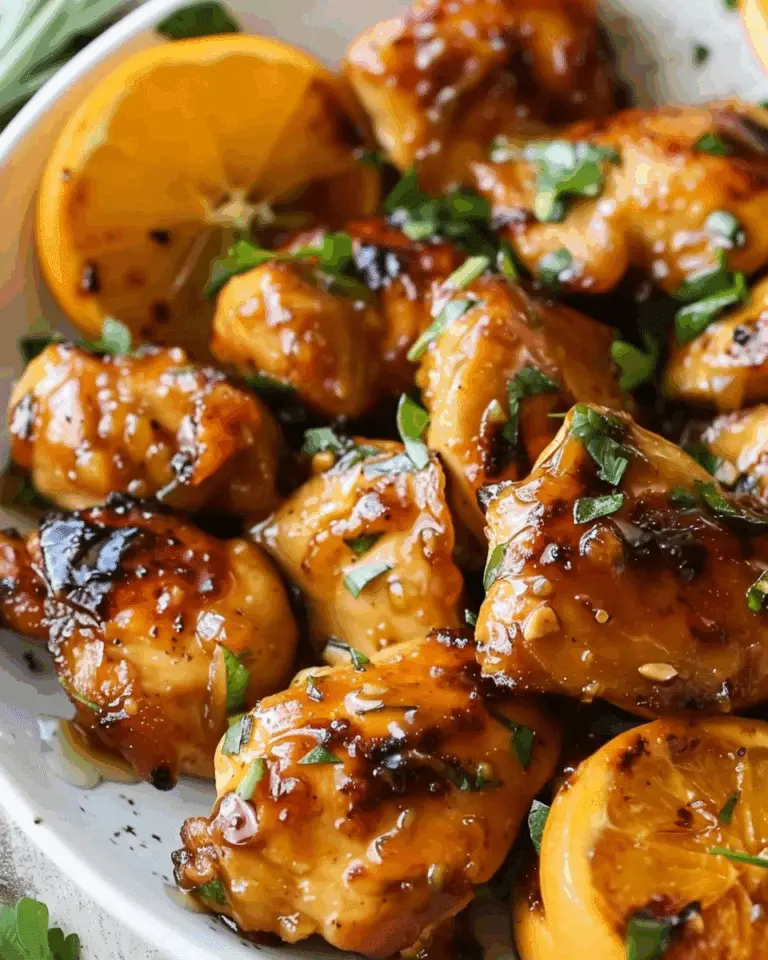 Fresh Orange Glazed Chicken
