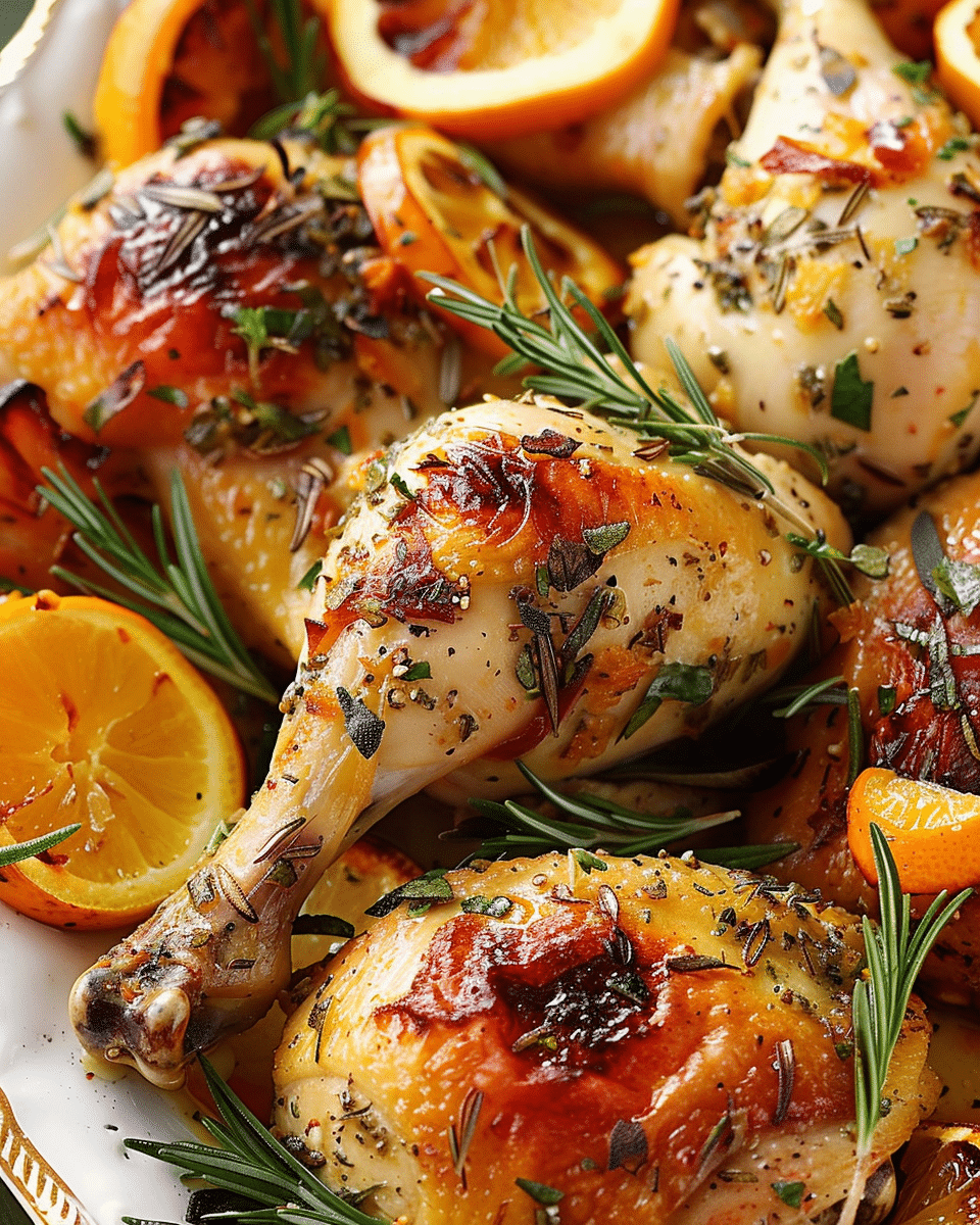 Herb and Citrus Oven Roasted Chicken