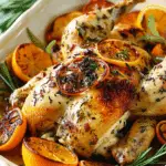 Herb and Citrus Oven Roasted Chicken