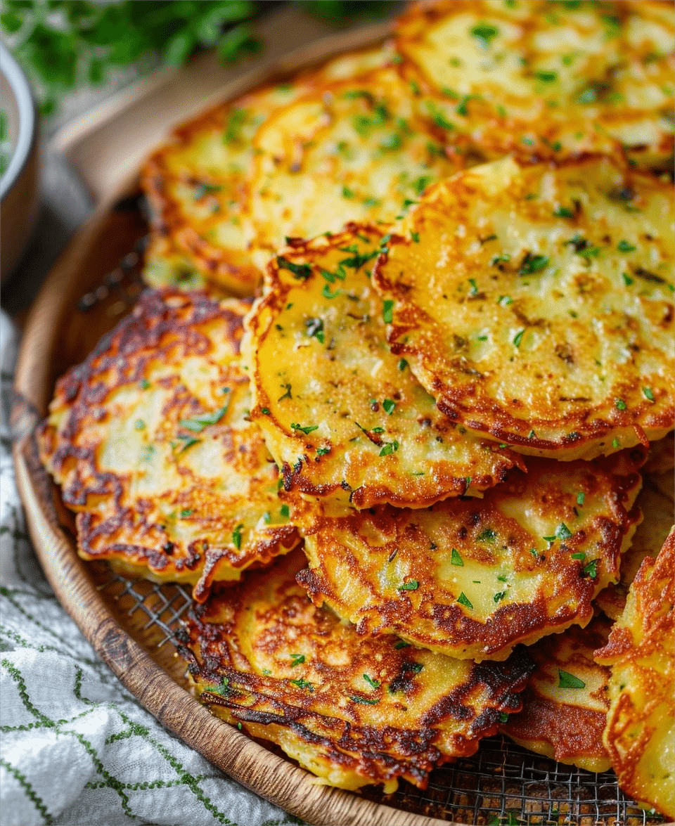 Herbed Potato Pancakes