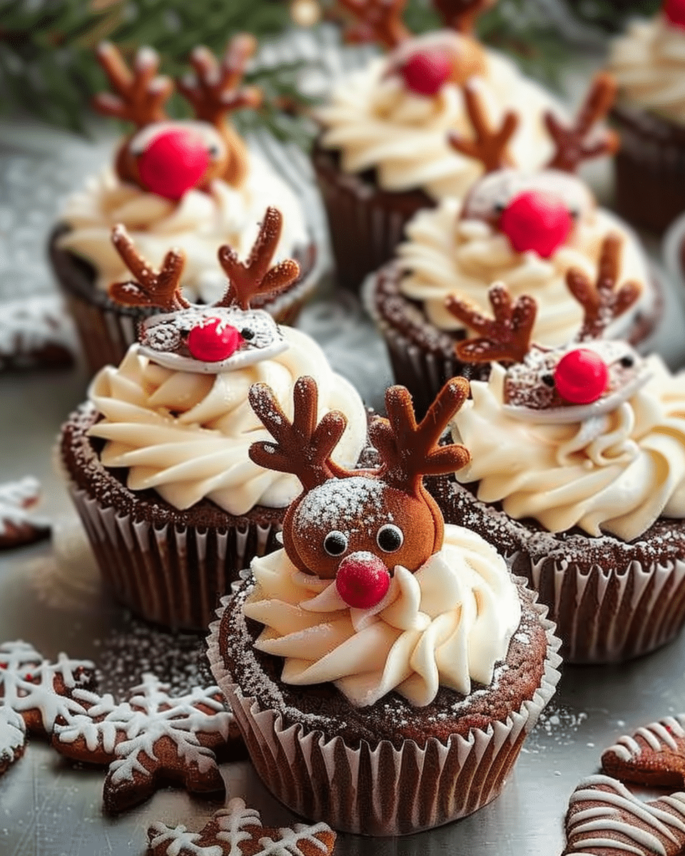 Reindeer Cupcakes