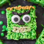 Frankenstein Rice Krispie Treats