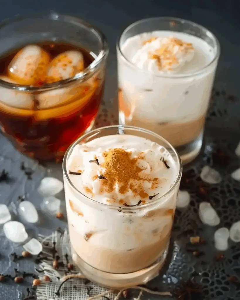Iced Chai Saffron Latte
