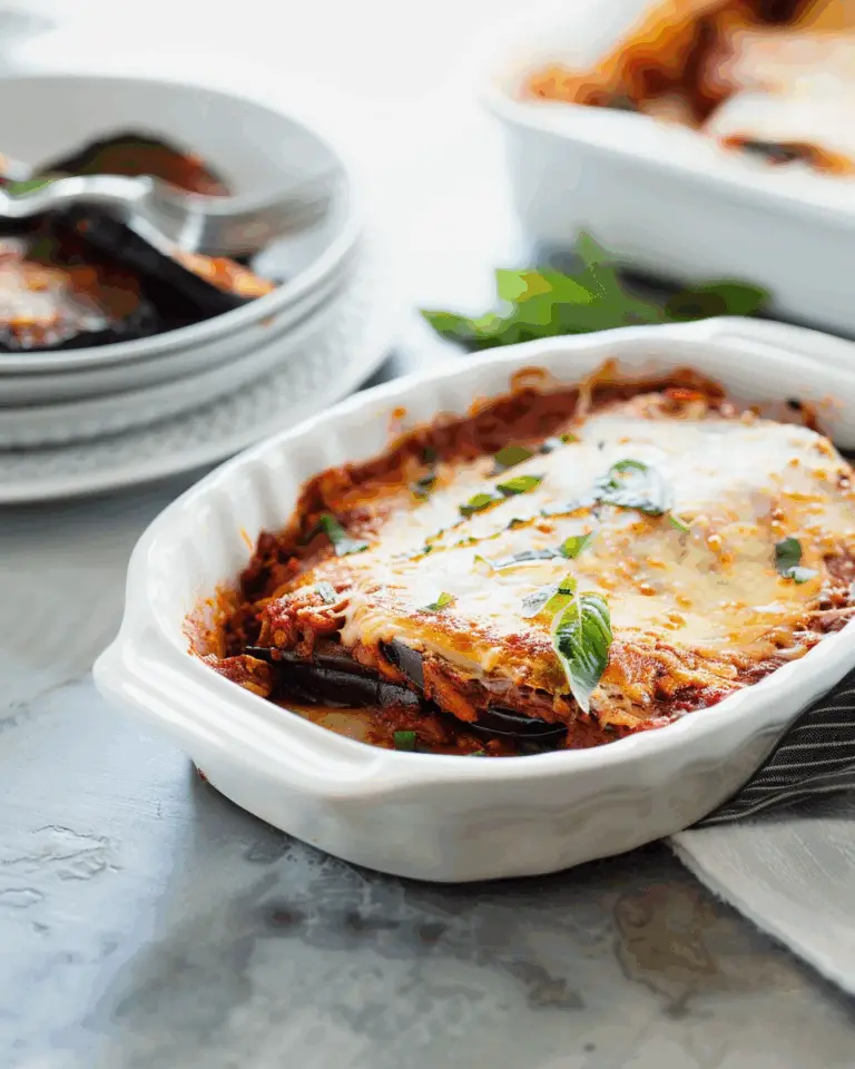 Italian Eggplant Parmesan
