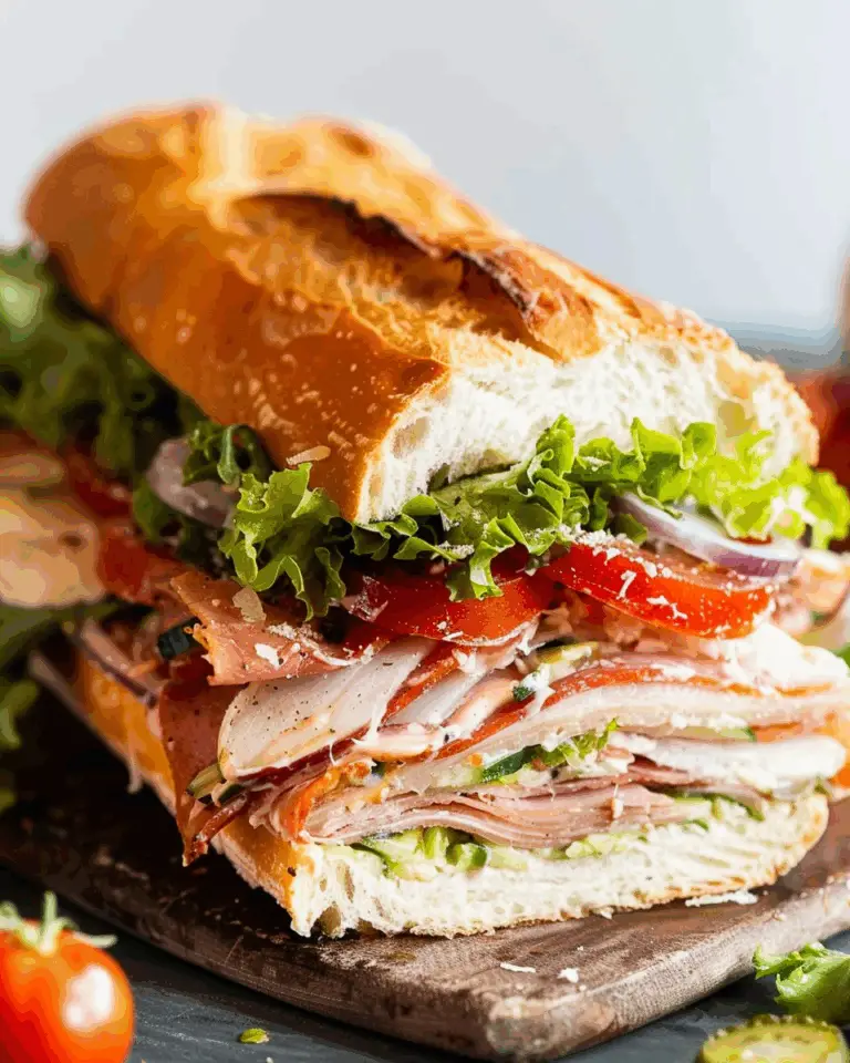 Italian Grinder Salad Sandwich