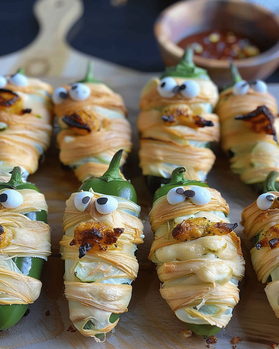 Jalapeño Popper Mummies