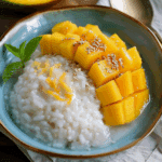 Khao Niao Mamuang (Thai Coconut Sticky Rice with Mango)