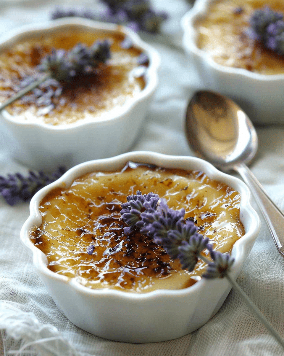 Lavender Creme Brûlée