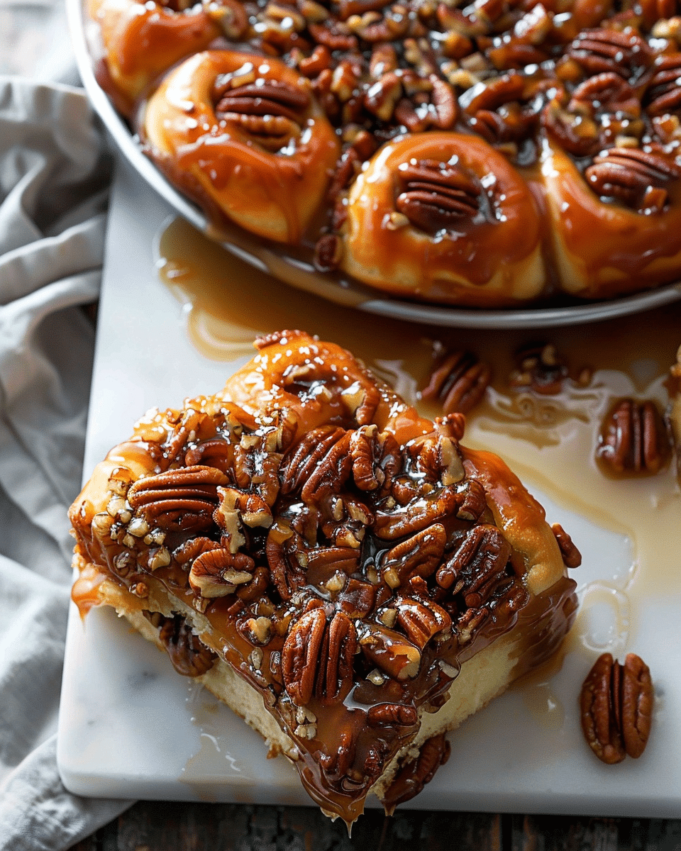 Maple Pecan Sticky Buns