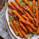 Maple Roasted Baby Carrots