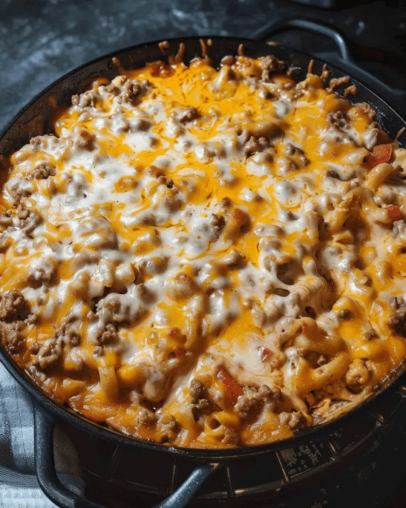 One Pot Cheeseburger Casserole