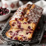 Orange Glazed Cranberry Bread