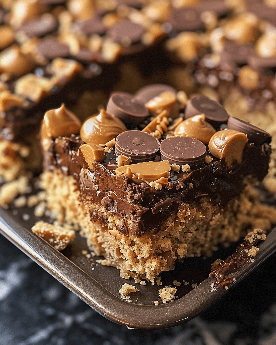 Peanut Butter Cup Dump Cake