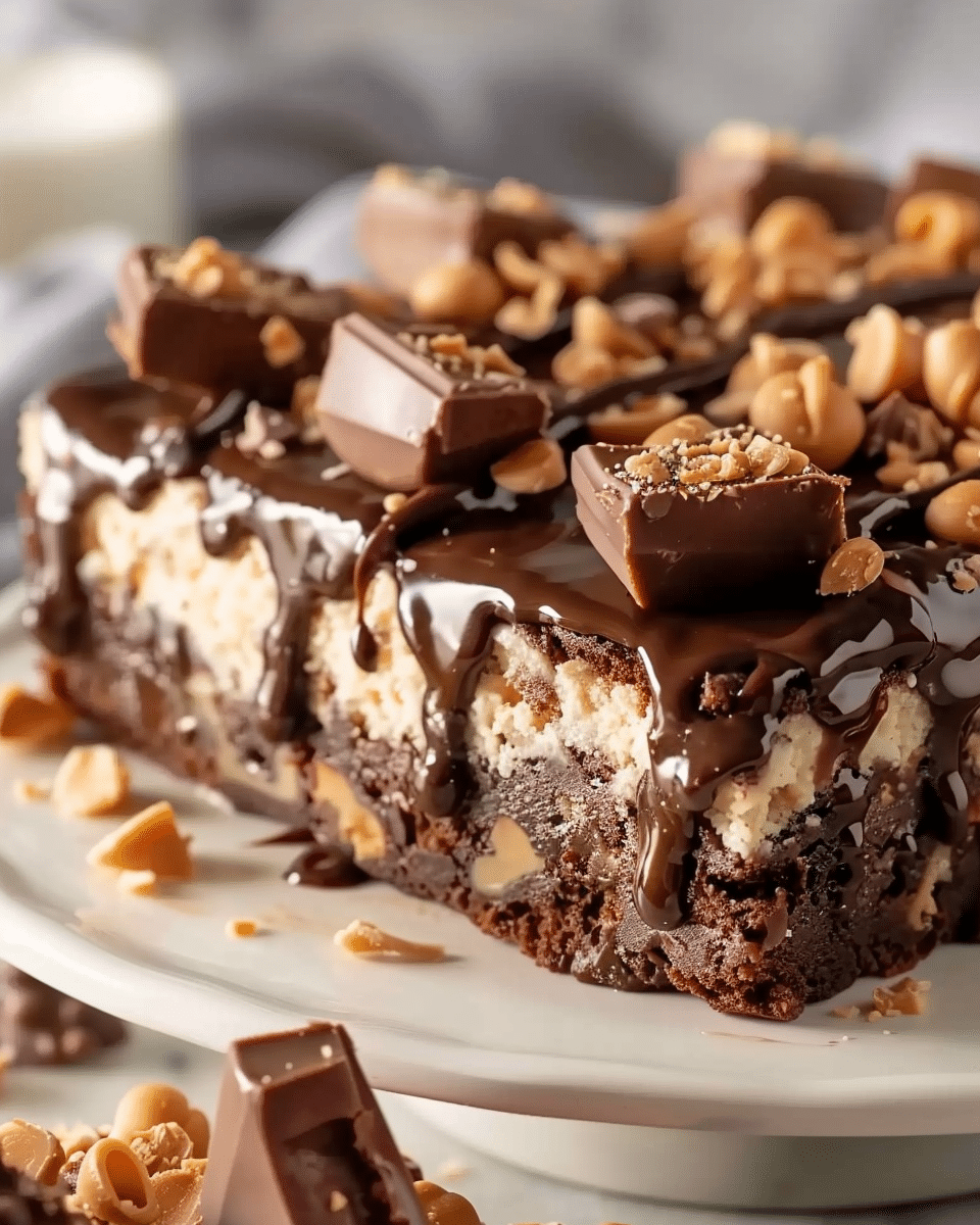 Peanut Butter Cup Dump Cake